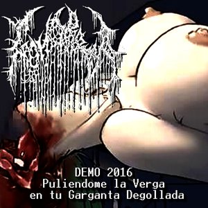 Puliendome la Verga con tu Garganta Degollada