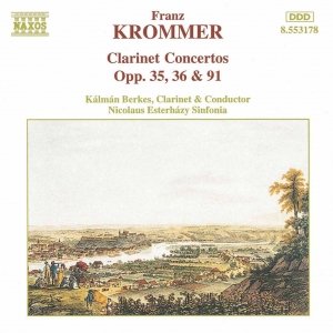 Immagine per 'KROMMER: Clarinet Concertos Opp. 35, 36 and 91'