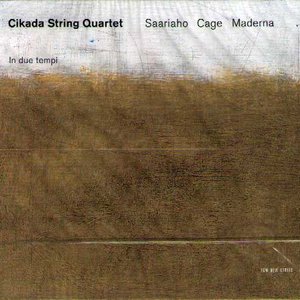Saariaho, Cage, Maderna: In Due Tempi