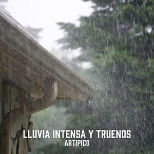 Lluvia intensa y truenos