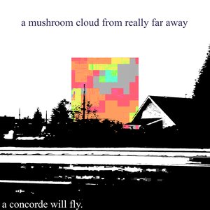 a mushroom cloud from really far away