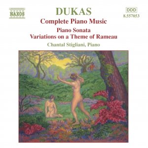 Imagem de 'DUKAS: Piano Sonata / Variations on a Theme of Rameau'