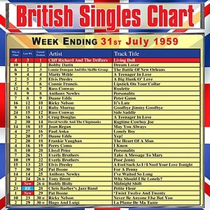 British Singles Chart - Week Ending 31 July 1959