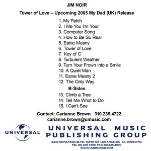 Tower Of Love - Upcoming 2005 My Day (UK) Release / B-Sides