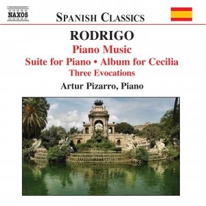 “RODRIGO: Piano Music, Vol. 2”的封面