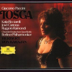 Bild für 'Tosca (Berliner Philharmonic Orchestra feat. conductor: Herbert von Karajan, soprano: Katia Ricciarelli)'