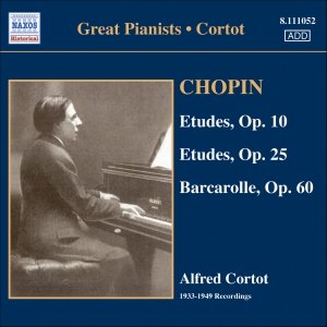 CHOPIN: Etudes (Complete) / Barcarolle (Cortot) (1933-1949)