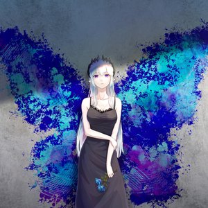 蒼い蝶