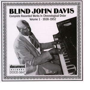 Blind John Davis - Blind John Davis, Volume 1 - Zortam Music