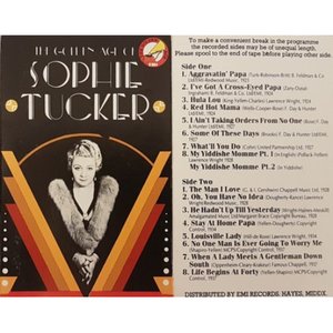 The Golden Age Of Sophie Tucker