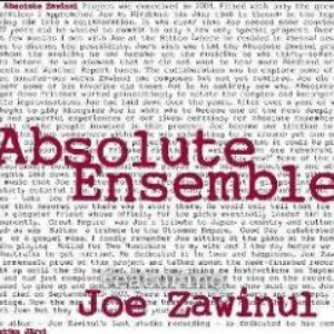Absolute Zawinul cover