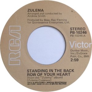 Standing In The Back Row Of Your Heart