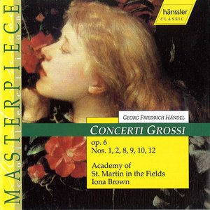 “Handel: Concerto Grosso Op. 6, Nos. 1, 2, 8, 9, 10 and 12”的封面