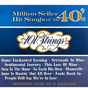 Million Seller Hit Songs of the 40's cover