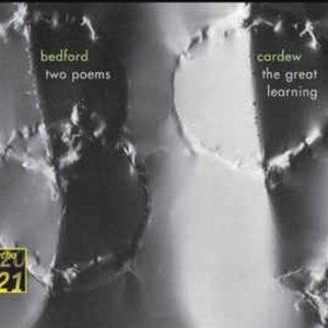 Cardew: The Great Learning / Bedford: Two Poems For Chorus On Words