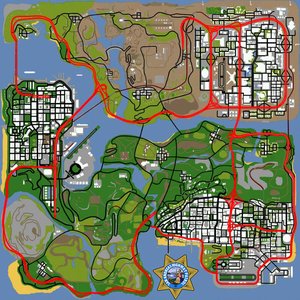 San Andreas Highway System