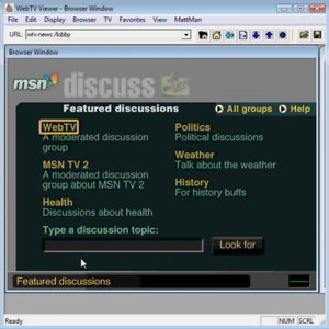 WebTV Viewer