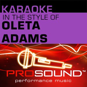 Bild för 'Karaoke: In the Style of Oleta Adams - EP (Professional Performance Tracks)'