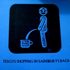 Tesco's Shopping in Sainsbury's Bags