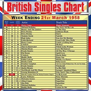 British Singles Chart - Week Ending 21 March 1958