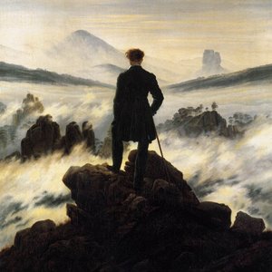 “Der Wanderer über dem Nebelmeer”的封面