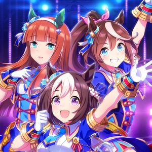 Special Week (CV: Azumi Waki), Silence Suzuka (CV: Marika Kohno), & Tokai Teio (CV: Machico) 的头像