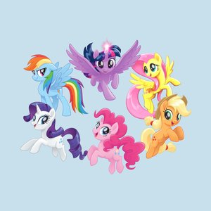 Avatar för Twilight Sparkle, Applejack, Rainbow Dash, Pinkie Pie, Rarity & Fluttershy