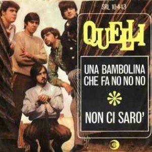 Una bambolina che fa no no no / Non ci sarò