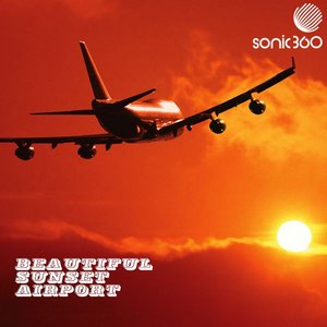 Beautiful Sunset Airport