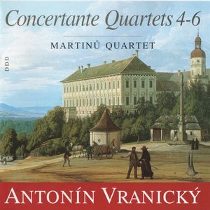 “Concertante Quartets 4-6 (Martinů Quartet)”的封面