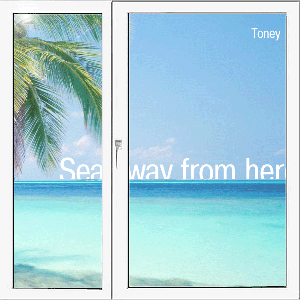 Sea away from here
