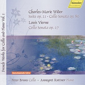 Image pour 'Widor & Vierne: French Works For Cello and Piano Vol. 1'
