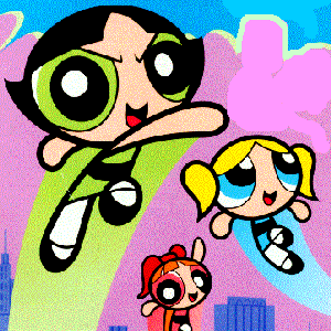 “Power Puff Girls”的封面