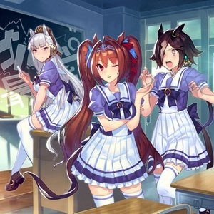 ウオッカ(CV.大橋彩香)、ダイワスカーレット(CV.木村千咲)、ゴールドシップ(CV.上田瞳) 的头像