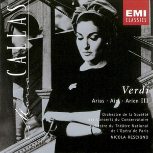 Verdi Arias III cover