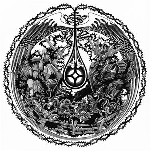 Briars On A Dewdrop