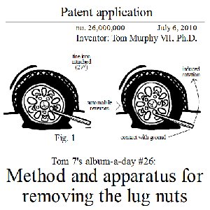 Image for 'Method and apparatus for removing the lug nuts'