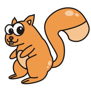 Squirrel Clipart Adventure