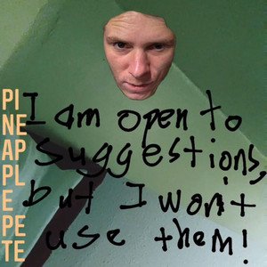 I'm open to suggestions, but I won't use them!