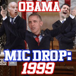 Obama Mic Drop (1999)