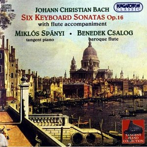 Johann Christian Bach: Six Keyboard Sonatas with Flute Accompaniment Op.16