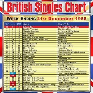 British Singles Chart - Week Ending 21 December 1956