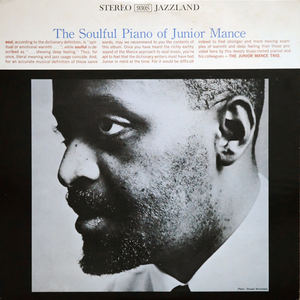 The Soulful Piano of Junior Mance cover