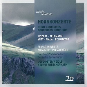 Mozart: Horn Concertos - K. 412, 417, 447, 495 / Telemann, G.P.: Ouverture (Suite) in F Major / Fiala, J.: Concerto for 2 Horns