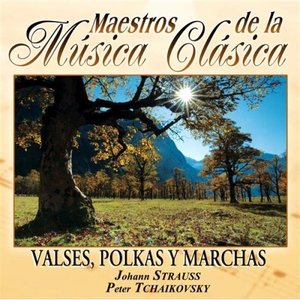 Immagine per 'Maestros de la musica clasica - Valses, Polkas y Marchas. Johann Strauss / Peter Tchaikovsy'