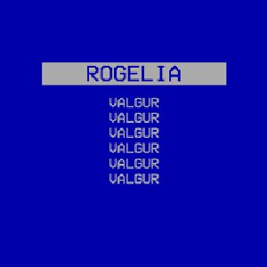 Rogelia - Single