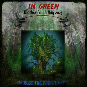 In green