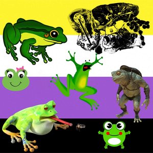 Nonbinary Frogs of the Gay Swamp