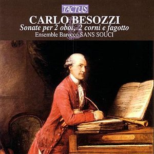 “Besozzi: Sonate per 2 Oboi, 2 corni e fagotto”的封面