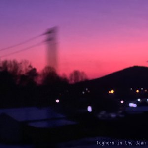 foghorn in the dawn
